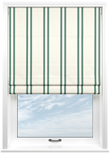 Winnies Stripe, Daws - Roman Blind